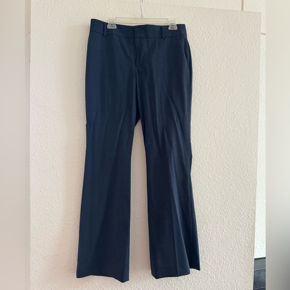 Navy Banana Republic business slacks